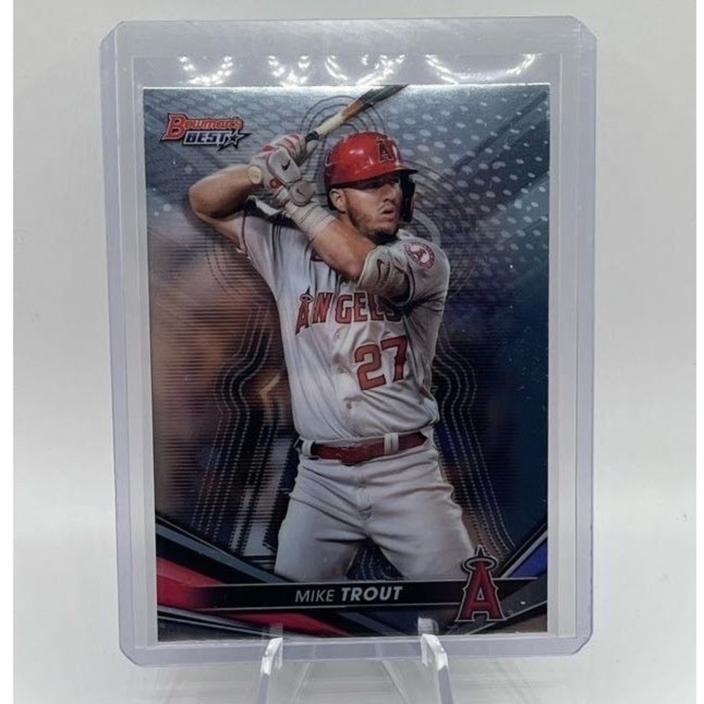Mike Trout 2022 Bowman's Best 14 MLB Los Angeles Angels